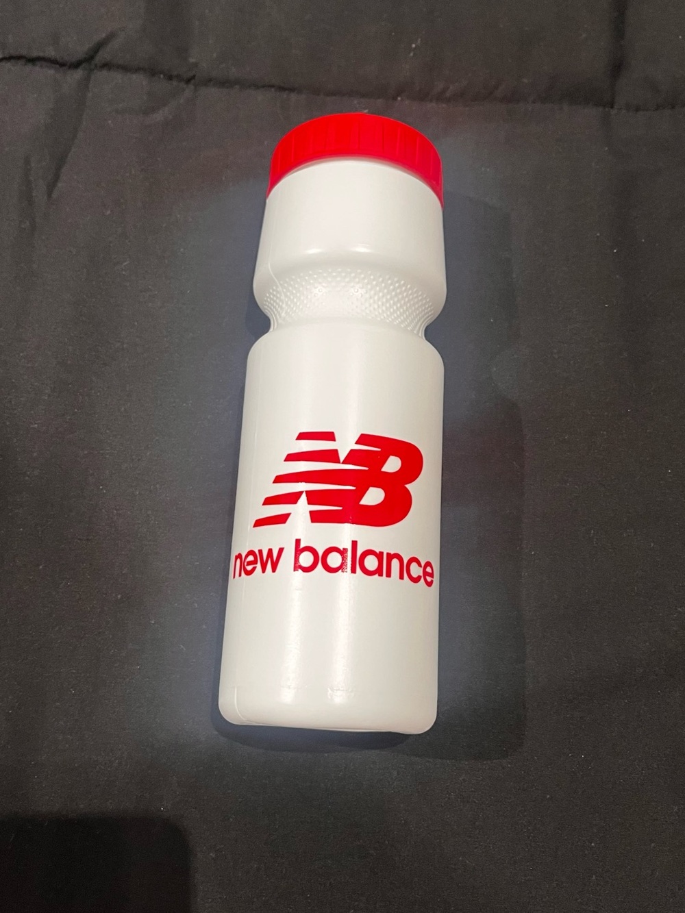 New Balance White and Red Sports Bottle with Logo NWOT